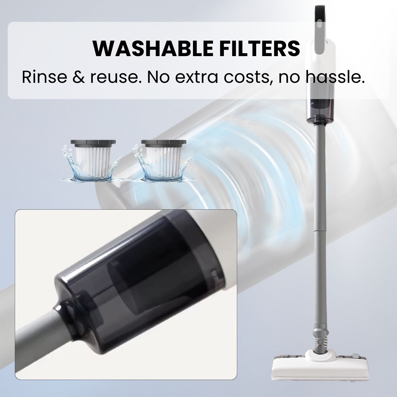 Washable filters – reusable and eco-friendly
